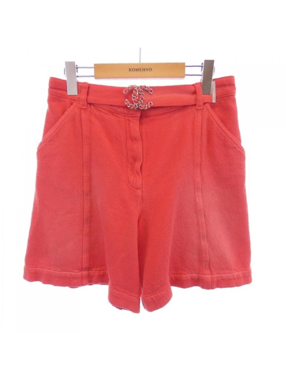 Chanel Shorts Red
